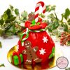 Santa Claus Bag  Cake Chocolate  Fudge