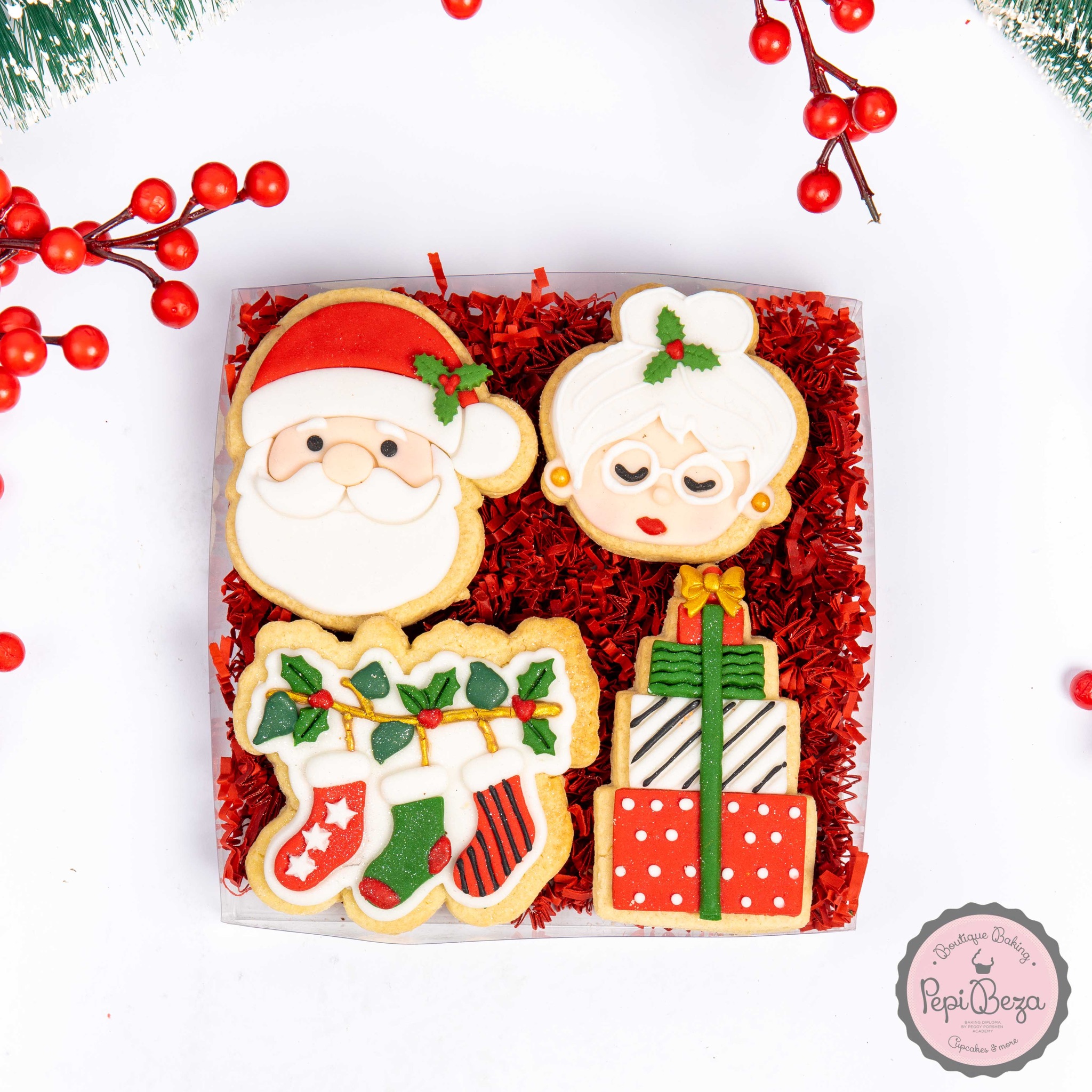 Santa’s Boots Gift Cookies