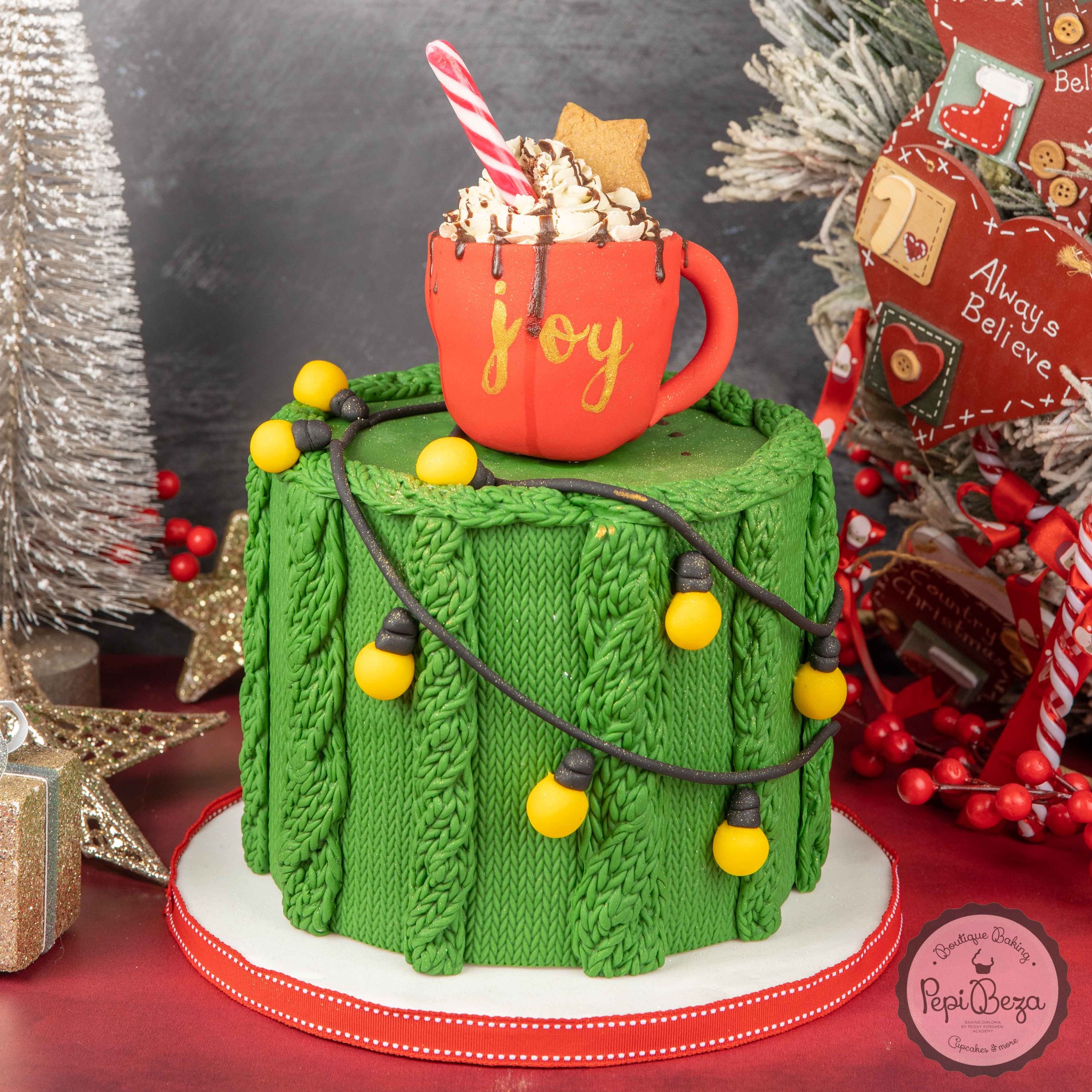 Christmas Joy Party Cake