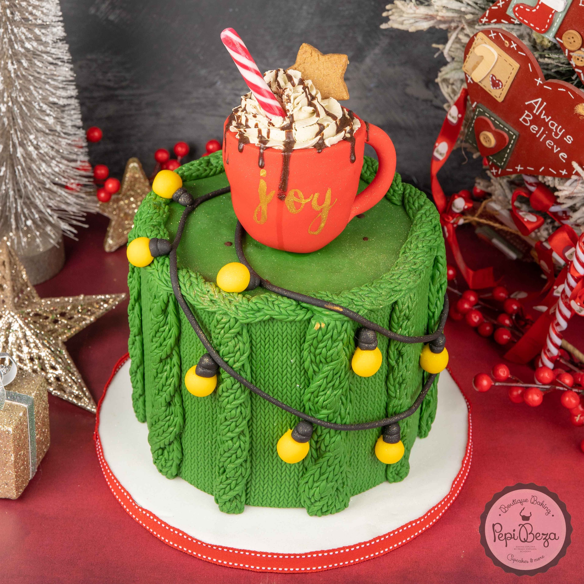 Christmas Joy Party Cake