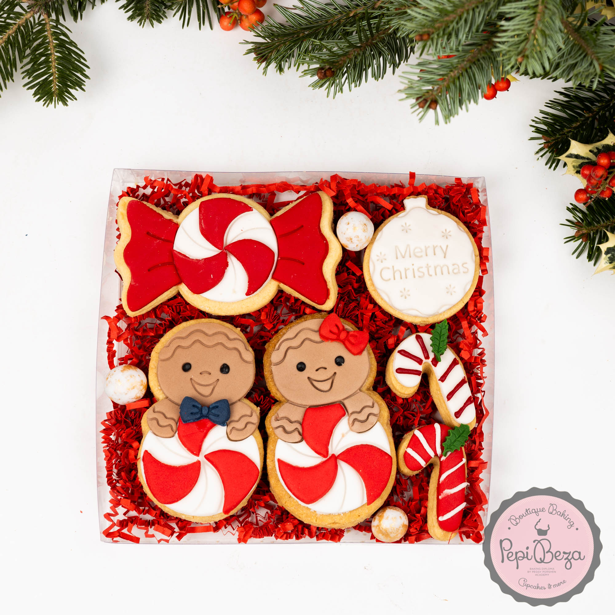 Holiday Smiles cookies