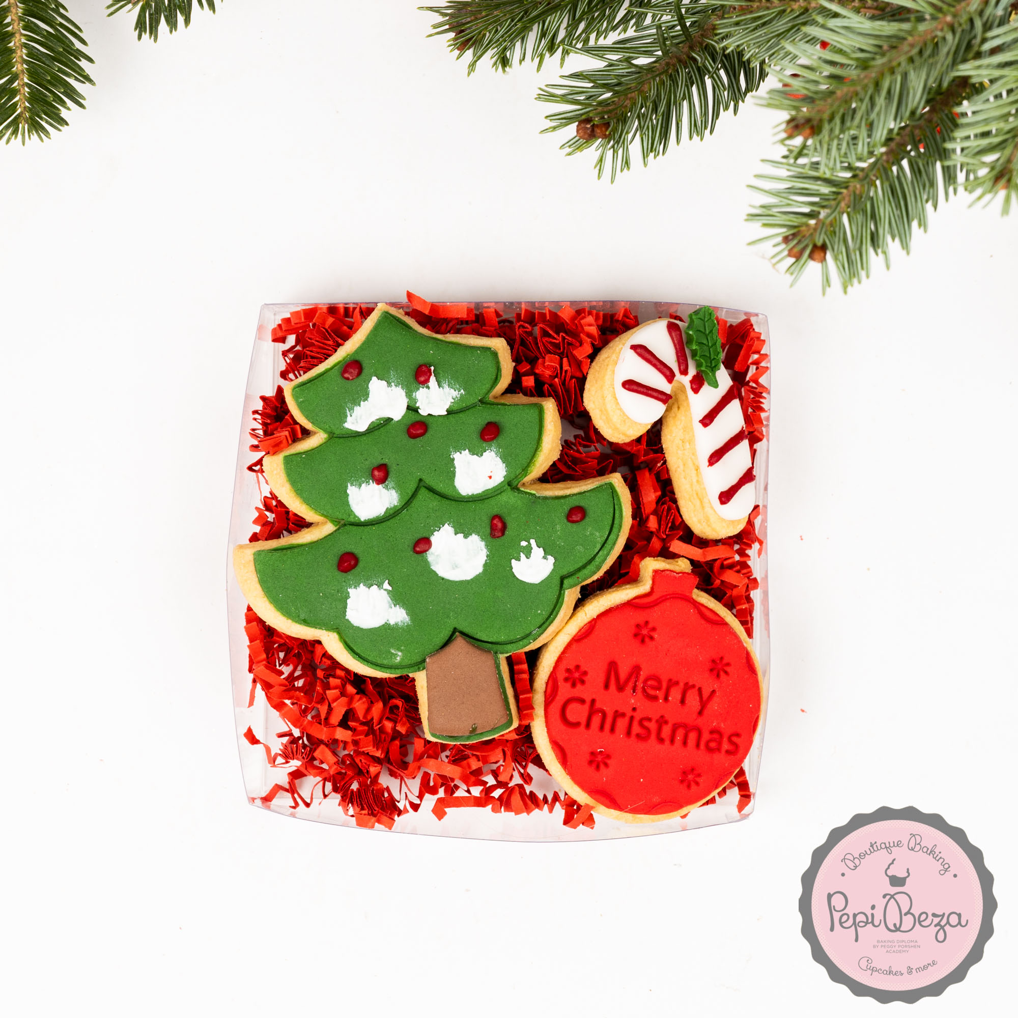 Holiday Tree Cookies