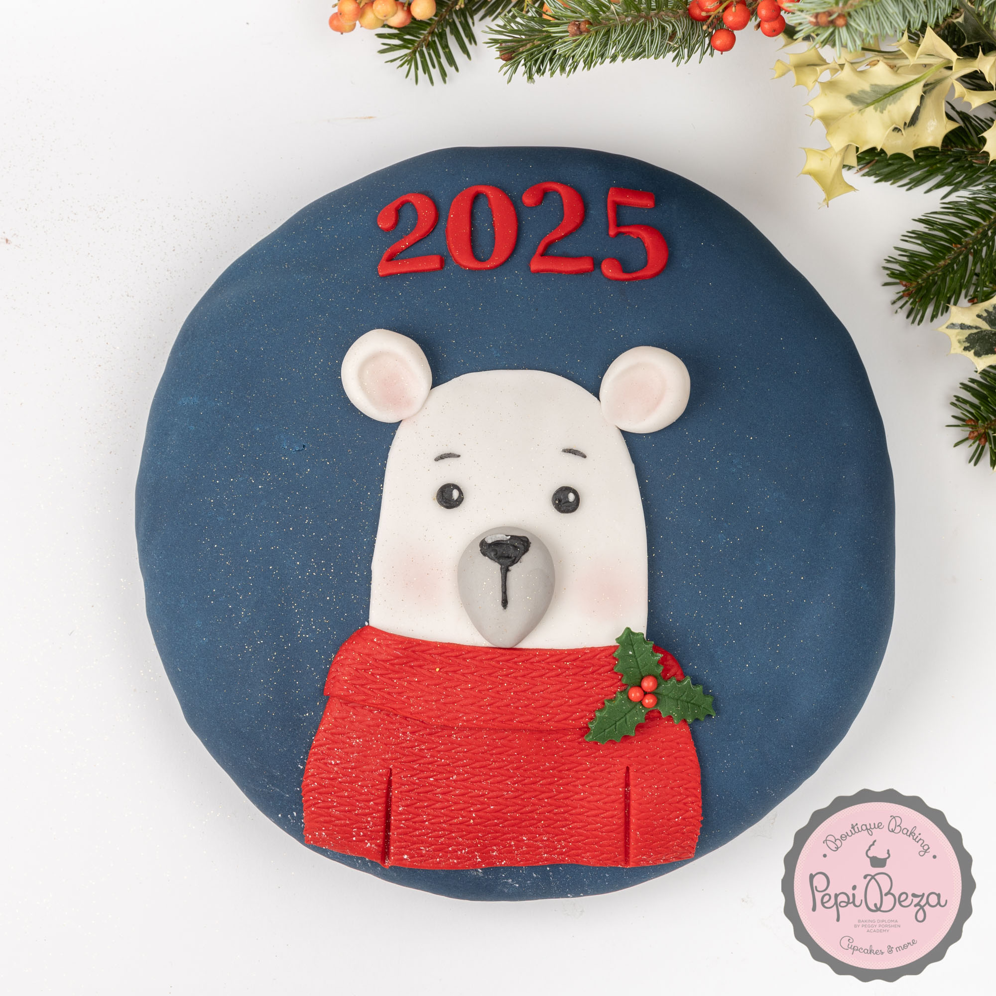 Vasilopita polar bear 2025