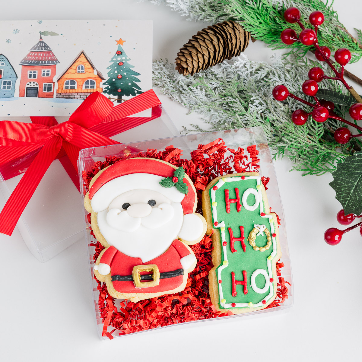 HoHoHo Santa Cookies