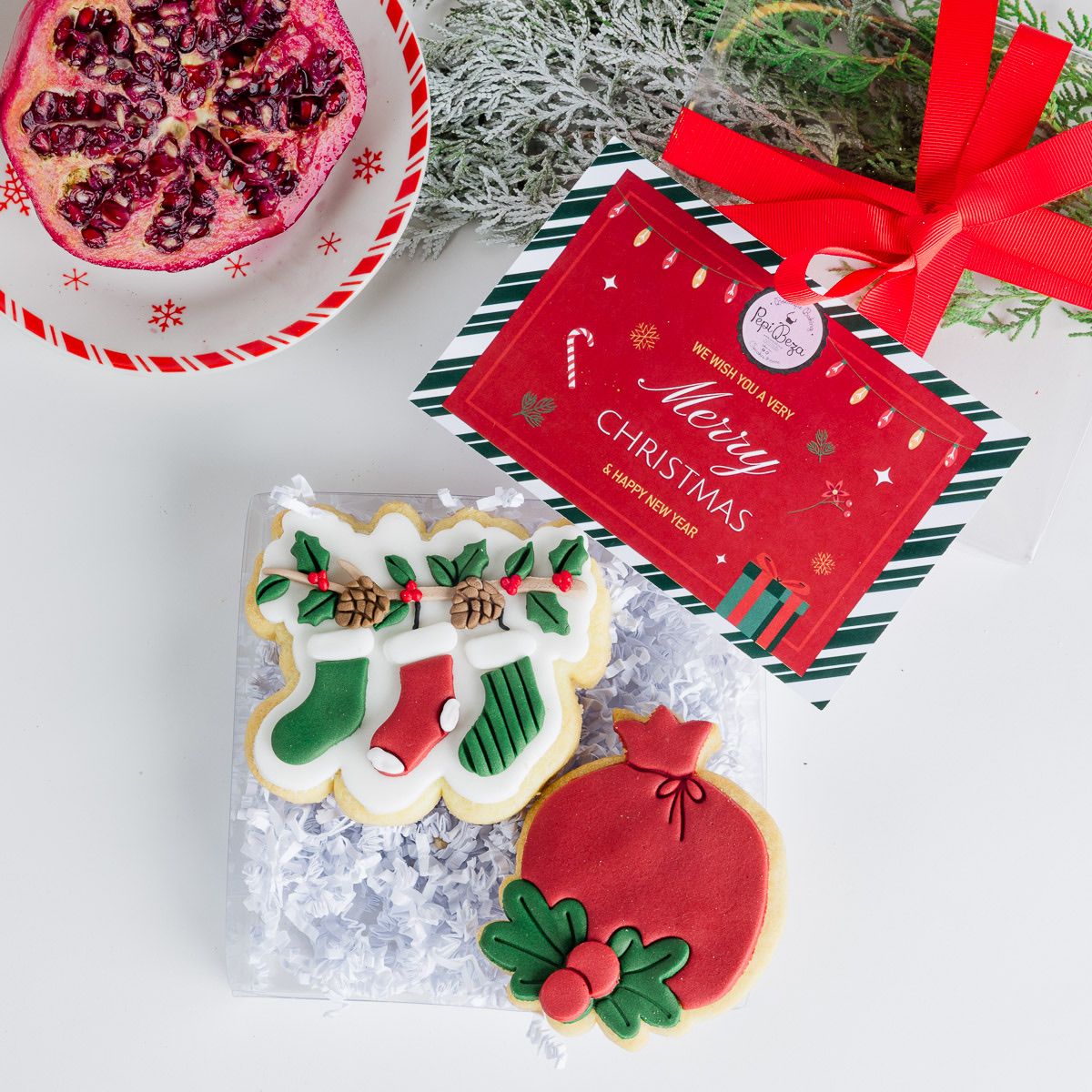 Minimal Christmas Cookies