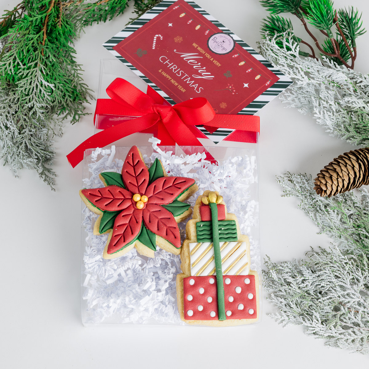 Fleur de Noël Cookie