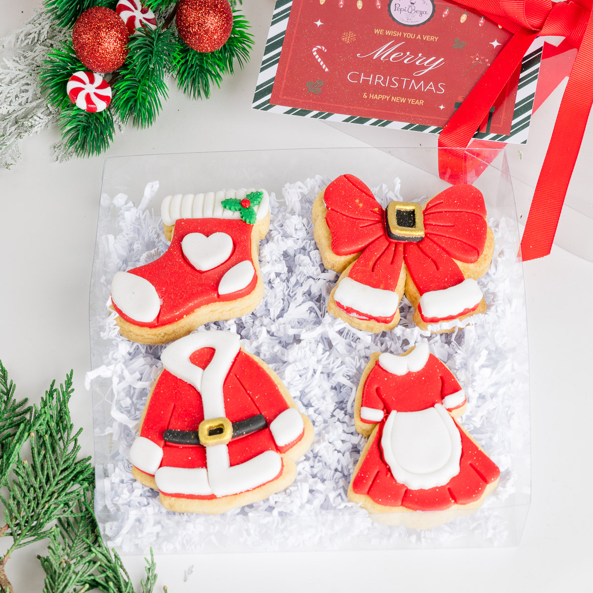 Mr&Ms Santa Christmas Cookies