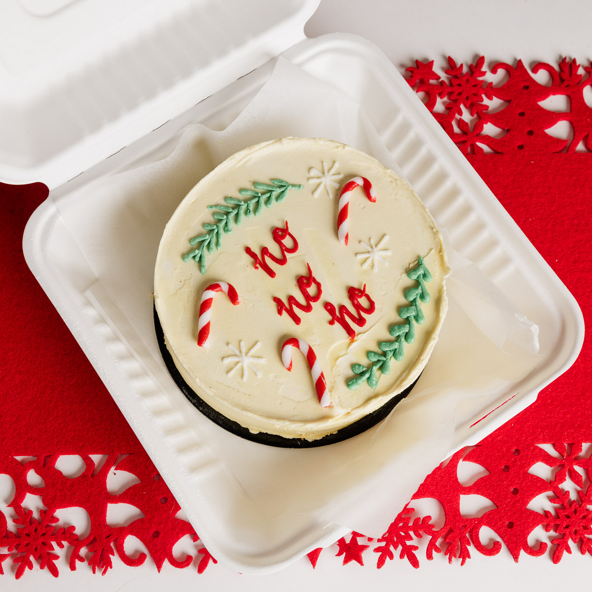 Bento Cake HoHoHo Christmas