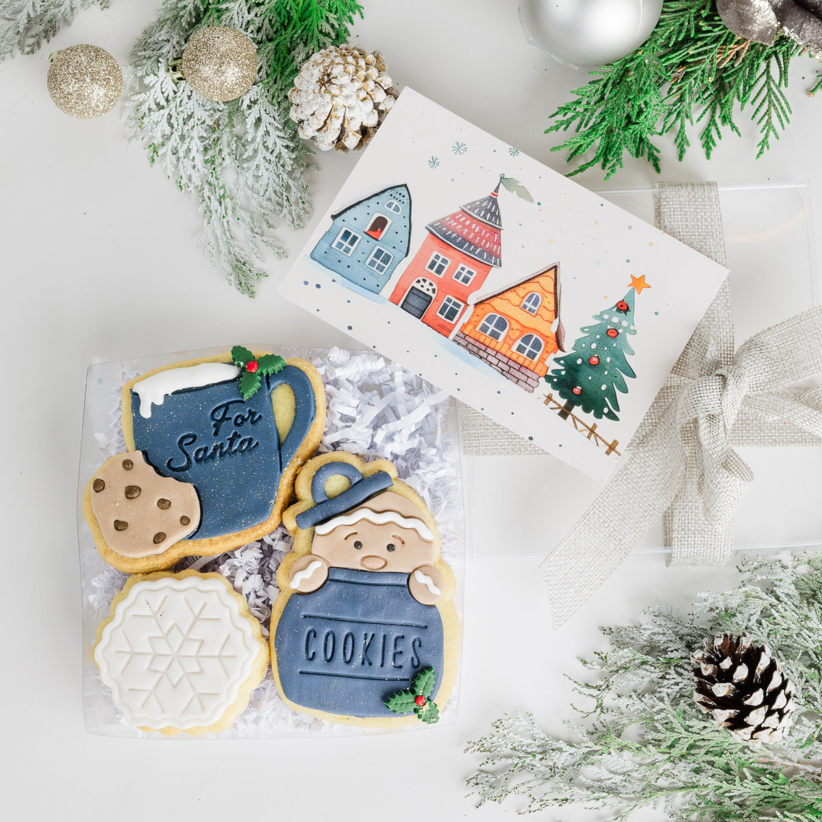 Blue Christmas Cookies