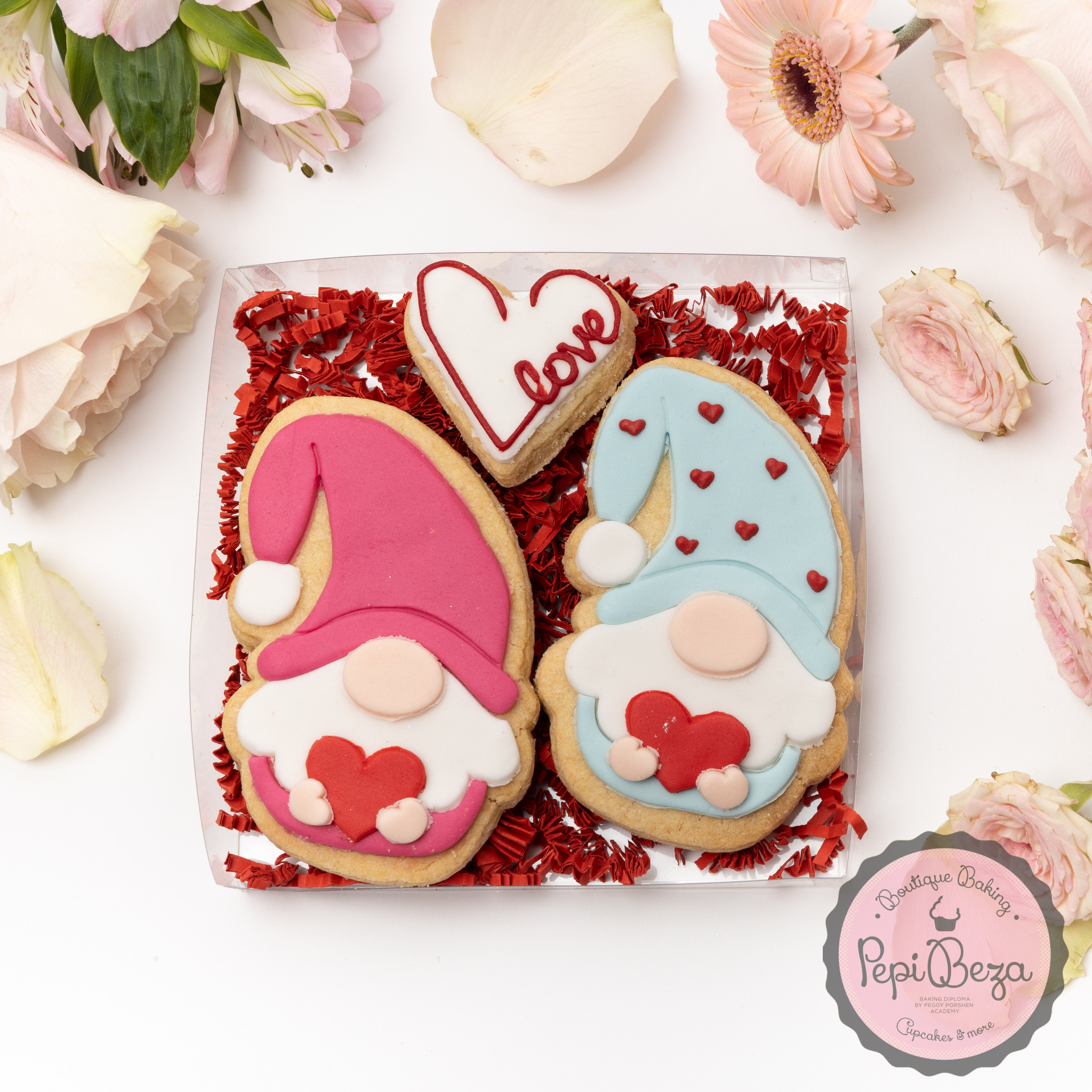 Gnomes Love Cookies Couple