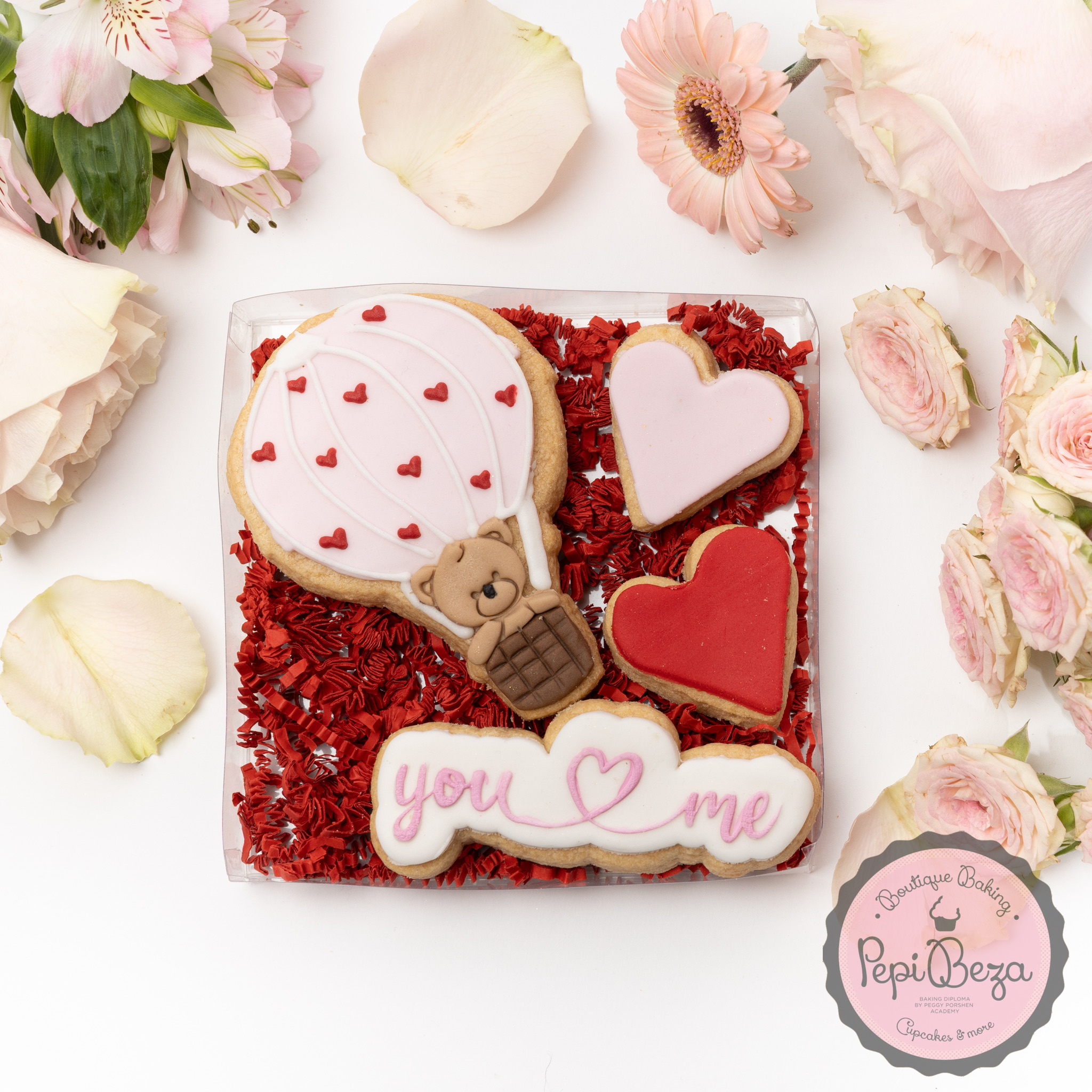 Hot Air Love Cookie Balloon