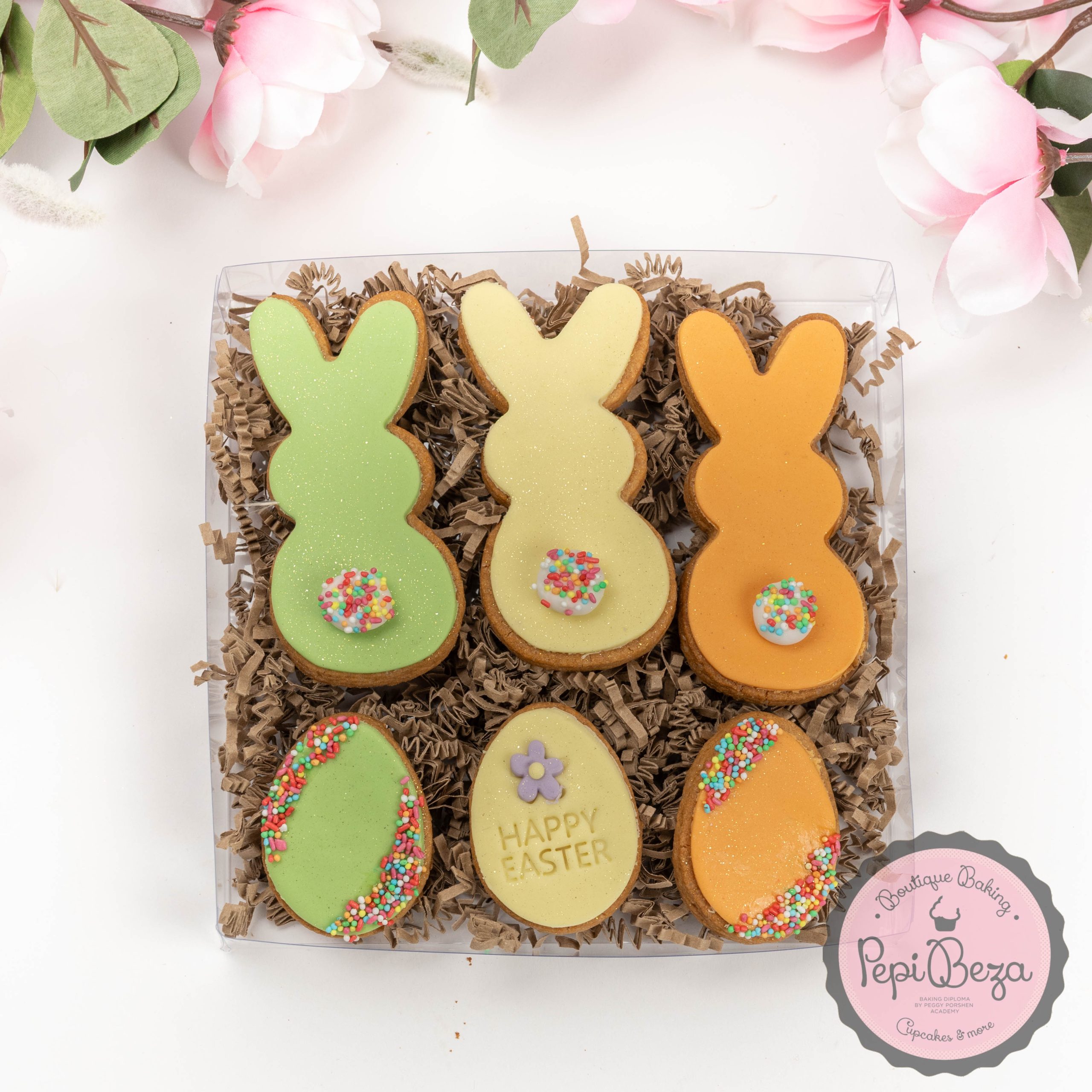 Cookies Bunnies and Eggs