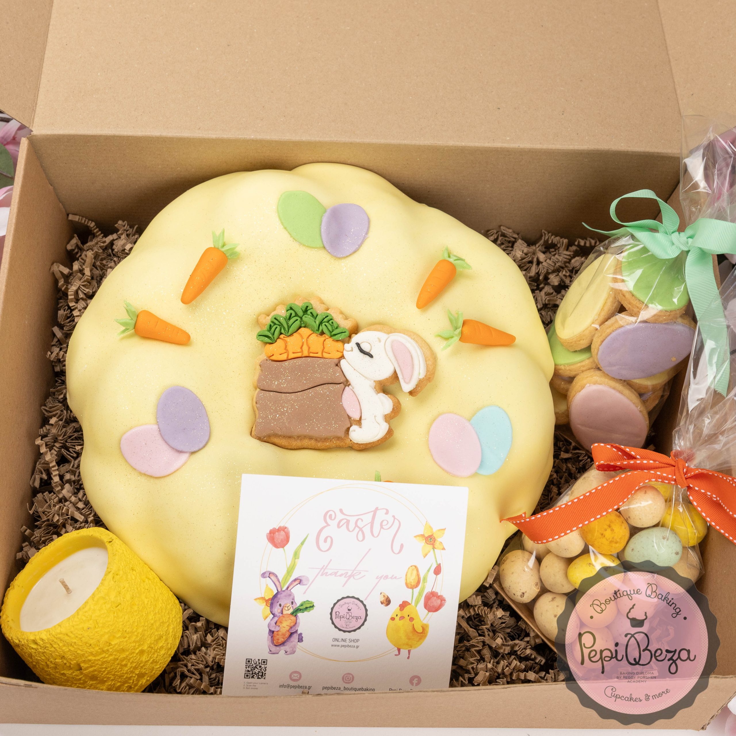 Easter Gift Box Πασχαλινό Τσουρέκι Καρότα